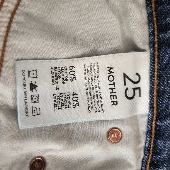 Mother jeans size 25 color blue - Picture 14 of 16